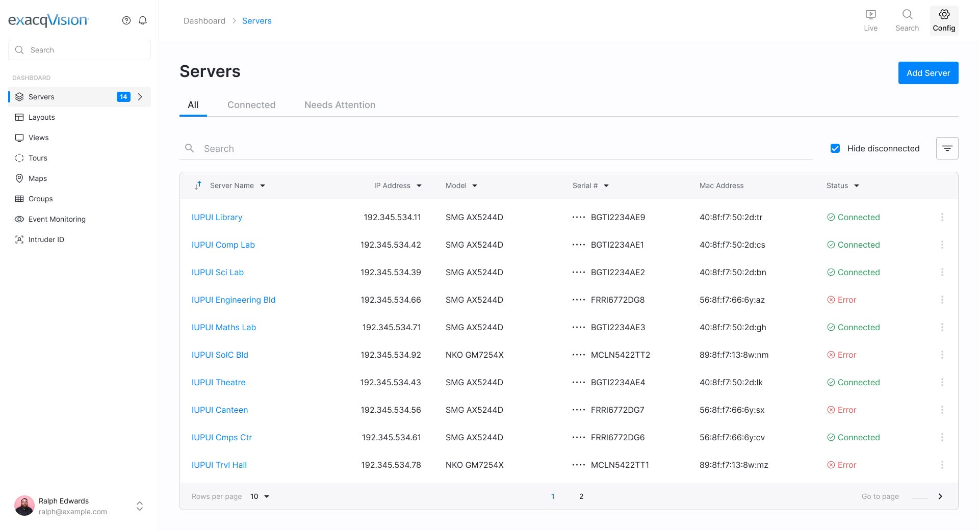 Auditing smartsheet screens