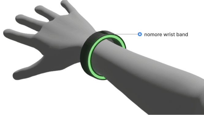 NoMore Wristband Look 2